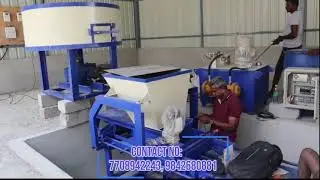 Automatic PLC-Controlled Fly Ash Brick Production Machine #bricksmaking #constructionmaterials