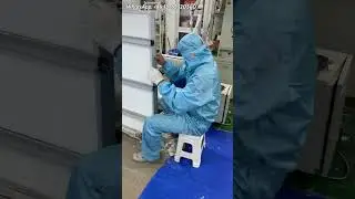 HEPA Filter Production | cleanroom product manufacturer | cleanroom equipment #cleanroom #factory