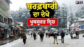 SnowFall in Jammu & Kashmir :  ਬਰਫ਼ਬਾਰੀ ਦਾ ਖੂਬਸੂਰਤ ਦ੍ਰਿਸ਼ | Punjabi News  |   Chamoli | Manali