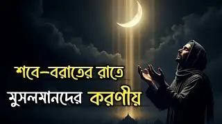 শবে-বরাতের রাতের আমল || মুসলমানের ভাগ্য পরিবর্তনের রাত...Shab e Barat 2026