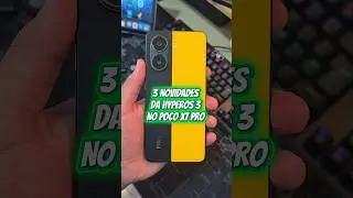 3 NOVIDADES DA HYPEROS 3 NO POCO X7 PRO #pocox7pro #hyperos3 #xiaomi