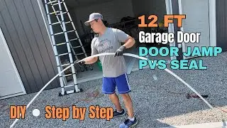 How to Replace Garage Door Jamb & Trim (12 ft Garage Door)