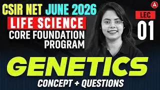 CSIR NET JUNE 2026 | CSIR NET LIFE SCIENCES | GENETICS QUESTION | BY AASHITA MAM