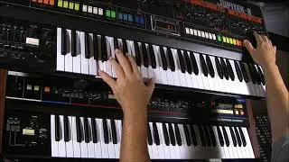 Roland Jupiter 8 vs Roland Juno 60  Strings Battle!!!