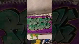 Resk 12 graff piece