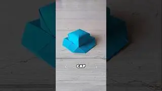 CAP ORIGAMI EASY TUTORIAL| HOW TO DIY PAPER CAP CRAFT STEP BY STEP FOLDING| HANDCRAFT CAP| ART