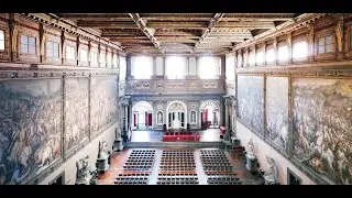 Spazialex VideoDjShow nel Salone dei 500 a Firenze (Backstage)