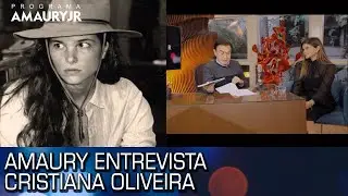 AMAURY ENTREVISTA CRISTIANA OLIVEIRA