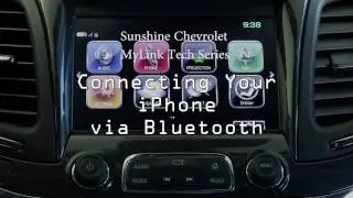 How to Connect i-Phone via Bluetooth - MyLink Tech Series