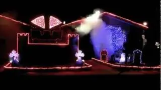 2011 Halloween Light Show: 