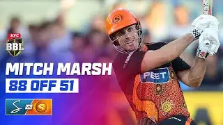Mitch Marsh Muscles Scorchers To HUGE Total | #BBL15