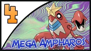 Mono Dragon Demolition - Mega Ampharos Battle (Pokemon Showdown Smogon OU Trick Room Team)
