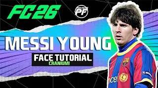 EA FC 26 МОЛОДОЕ ЛИЦО ЛИОНЕЛЯ МЕССИ - Создание лица для профессиональных клубов - РЕЖИМ КАРЬЕРЫ -...