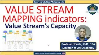 Value Stream Mapping Indicators:  Value Stream&rsquo;s Capacity Calculation