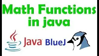 #33 Math Functions in java Demonstrated with presentation