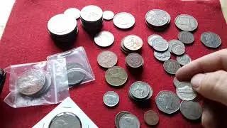 Coin find ,  World coins found at Car boot sale , Yard sale find