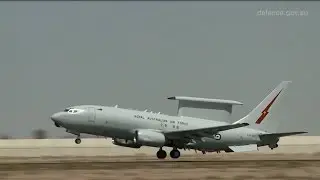 E-7A Wedgetail operating over Iraq