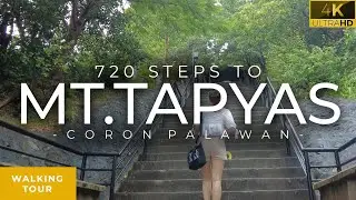 720 steps to Mount Tapyas walking tour in Coron Palawan