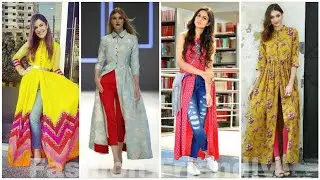 Front slit kurti design | Kurti design | Latest kurti design 2019 - Fashion Friendly