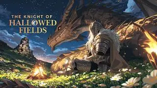 The Knight of Hallowed Fields | Relaxing Anime Fantasy Ambient Music for Sleep, Study & Focus