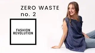 KOSTENLOSES SCHNITTMUSTER - ZERO WASTE NO. 2 / FREE SEWING PATTERN - ZERO WASTE NO. 2