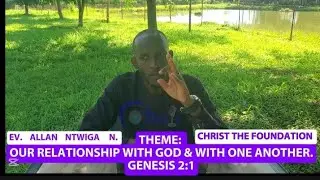 OUR RELATIONSHIP WITH GOD AND WITH PEOPLE