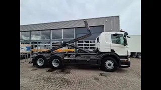 Scania P360 6X2 Containersysteem/ 21T Multilift/ Adjustable Hook