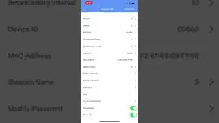 MOKO iBeacon iOS App Parameter Configuration!