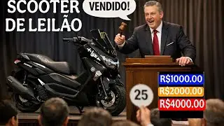 Scooter de leilão - Uma Nmax que valeu  a compra. Revisão geral #nmax 