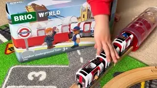 Brio London Underground Train! Imaginative Small World Play for Kids #kidslearning #kidsvideo