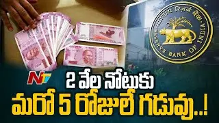 Rs 2000 Note Exchange Deadline Ends In 5 Days | Ntv
