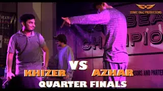 BEASTBOX VS KHIZER  | KGL BEATBOX CHAMPIONSHIP | QUARTER FINALS | SOLO BATTLES | PAKISTAN HIP-HOP