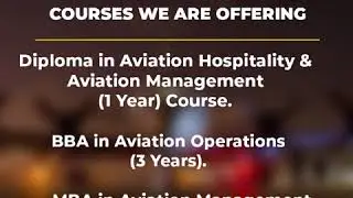Start Your Career With JT Aviation College | 2020-2021