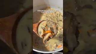 POV: У вас всего 15 минут, чтобы приготовить ужин 🥣🍄&zwj;🟫🍂 #осеннийрецепт #рецептсупа #уютныерецепты