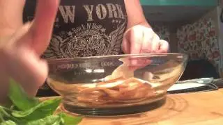 Update on my organic , vegan home made chips and white bean dip