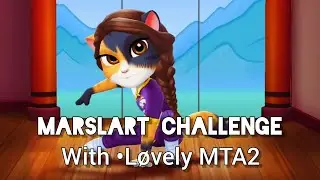 ❤️My Angela 246❤️ Marslart Challenge 😅😎 with &bull;L&oslash;vely MTA2&bull; #mytalkingangela2 #myangela246
