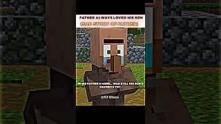 FATHER  Always Love his Son....(Sad Stroy) 🥺 - KAMIN Edit #minecraft #shorts