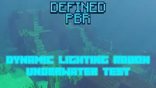 Dynamic Lighting RTX Addon - Underwater Test