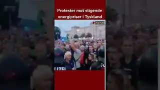 Protester mot stigende energipriser i Tyskland