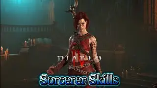 Diablo 4  - Sorcerer Skills Showcase