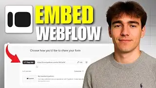 How to Create and Embed Typeform Within Webflow (Tutorial 2026)