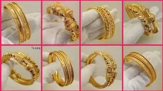 Gold Bangles Designs || Latest Gold Bronch Chur/Gold Bala Designs With Price And Weight