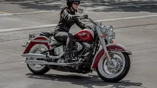 Harley Davidson Softail Deluxe exhaust sound compilation