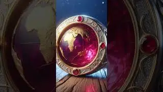 Batu cincin merah delima yang tersirat Peta Indonesia dari emas #batuakik #batumerahdelima