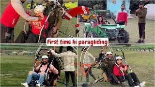 Flying To 15,000 Feet Paragliding Paramotor 🪂Life mai First Time | Shilpa Chaudhary
