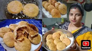 পেয়াজ এর মুখরোচক খাস্তা কচুরি |piyaj ki kochuri |@Priyanka-home_kitchen95 |