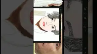 Jungkook's Drawing | Jk Jungkook's #art  Painting #jungkook #bts #shorts #art