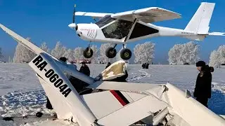 Самолёт Аэропракт А-22 упал в Алтайском крае