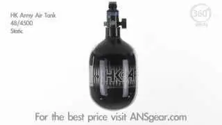 HK Army Paintball Air Tank - 48/4500 - Static - Visual 360