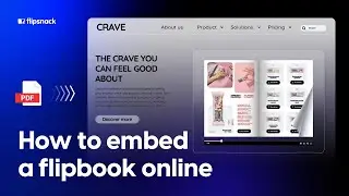 Как встроить PDF-файл на свой сайт | Flipsnack.com